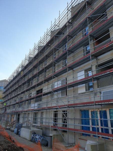 Location Montage Démontage d'un échafaudage fixe emblem bordeaux